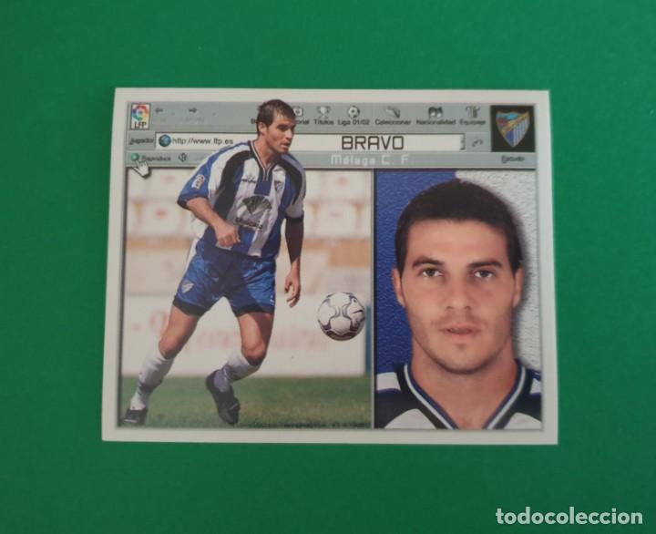 Cromos de f&uacute;tbol: BRAVO - M&Aacute;LAGA - EDICIONES ESTE 2001-02 - 01/02 - Foto 1