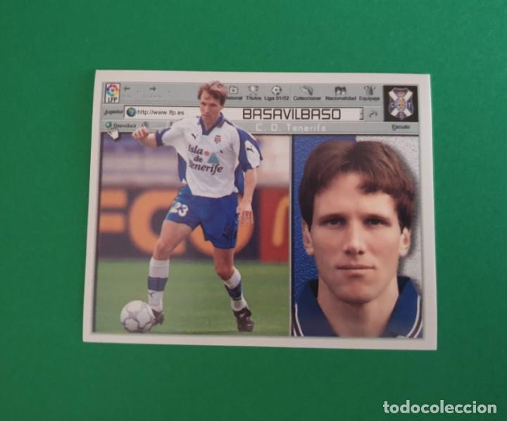 Cromos de f&uacute;tbol: BASAVILBASO - TENERIFE - EDICIONES ESTE 2001-02 - 01/02 - Foto 1