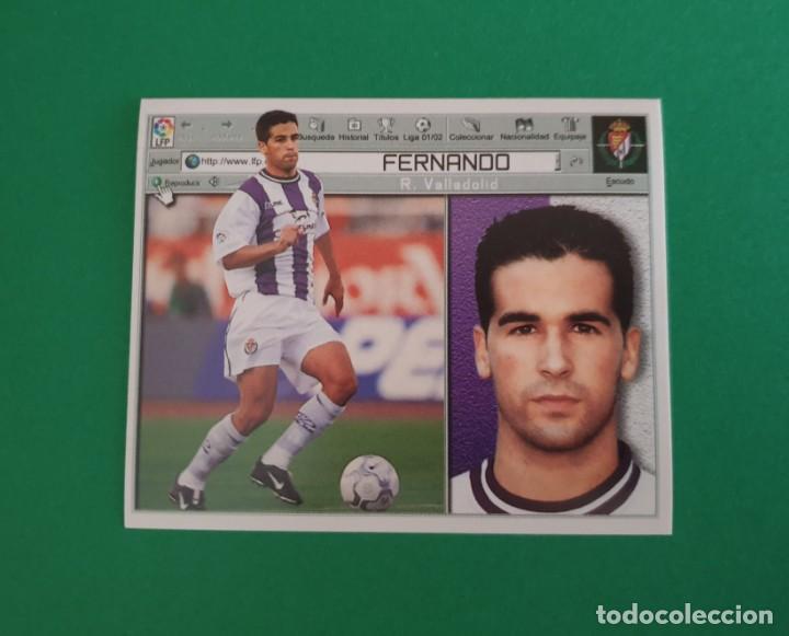 Cromos de f&uacute;tbol: FERNANDO - VALLADOLID - EDICIONES ESTE 2001-02 - 01/02 - Foto 1