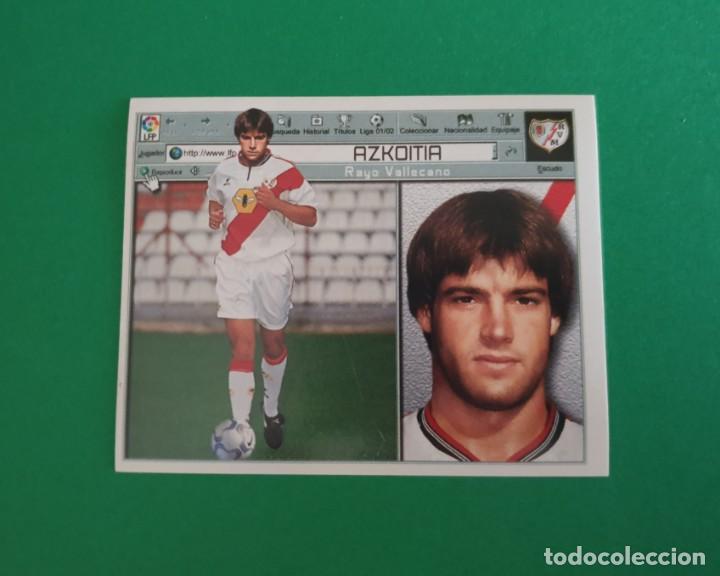 Cromos de f&uacute;tbol: AZKOITIA - RAYO VALLECANO - EDICIONES ESTE 2001-02 - 01/02 - Foto 1