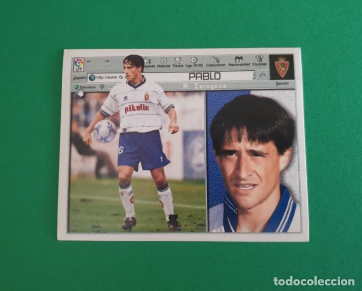Cromos de f&uacute;tbol: PABLO - ZARAGOZA - EDICIONES ESTE 2001-02 - 01/02 - Foto 1