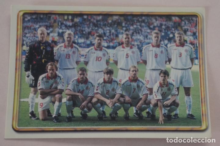 Cromos de f&uacute;tbol: CROMO DE FUTBOL SELECCION DE DINAMARCA SIN PEGAR N&ordm; 203 MUNDIAL FRANCIA 98 EDICIONES ESTADIO