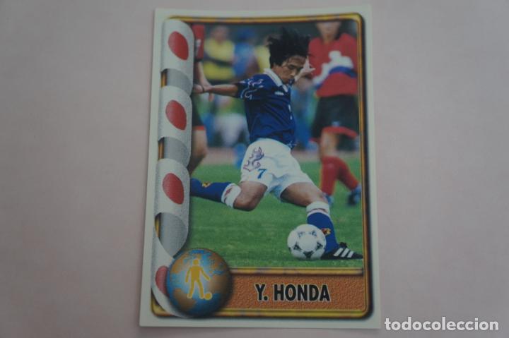 Cromos de f&uacute;tbol: CROMO DE FUTBOL Y. HONDA DE JAPON SIN PEGAR N&ordm; 354 MUNDIAL FRANCIA 98 DE EDICIONES ESTADIO