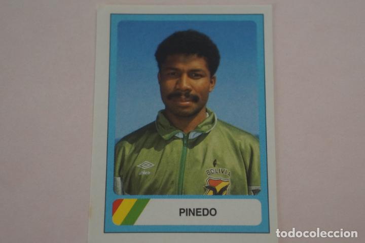 Cartes &agrave; collectionner de Football: CROMO DE FUTBOL PINEDO DE BOLIVIA SIN PEGAR N&ordm; 73 MUNDIAL USA 94 DE EDICIONES ESTADIO