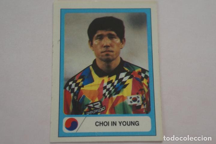 Cromos de f&uacute;tbol: CROMO DE FUTBOL CHOI IN YOUNG DE COREA DEL SUR SIN PEGAR N&ordm; 145 MUNDIAL USA 94 DE EDICIONES ESTADIO