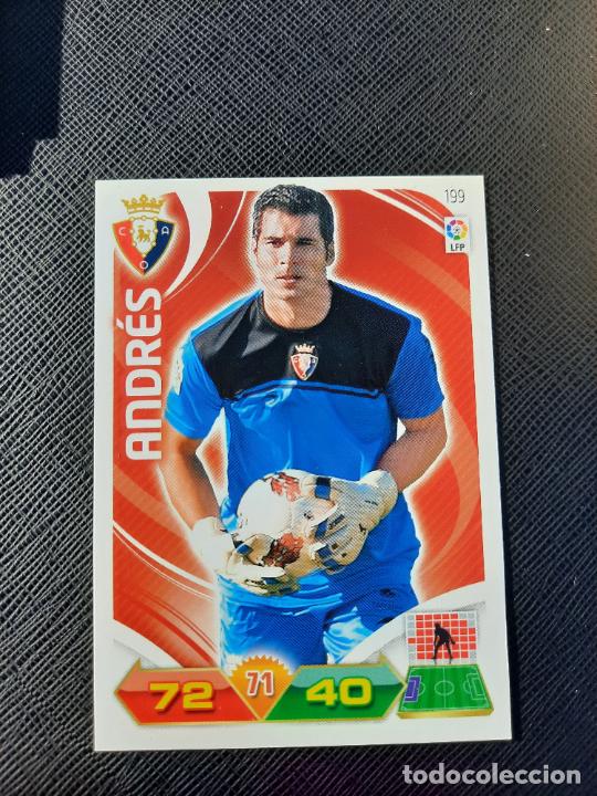 Football Stickers: ANDRES OSASUNA ADRENALYN 2011 2012 CROMO FUTBOL LIGA 11 12 - A20 - 199