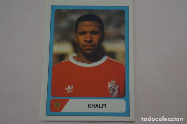 Cromos de f&uacute;tbol: CROMO DE FUTBOL KHALFI DE MARRUECOS SIN PEGAR N&ordm; 282 MUNDIAL USA 94 EDICIONES ESTADIO