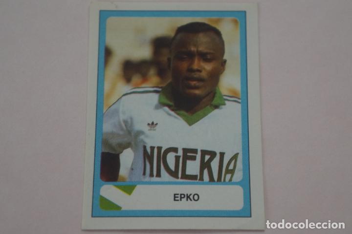 Figurine di Calcio: CROMO DE FUTBOL EPKO DE NIGERIA SIN PEGAR N&ordm; 324 MUNDIAL USA 94 DE EDICIONES ESTADIO