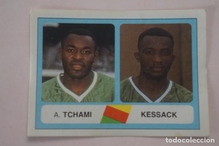 Cromos de f&uacute;tbol: CROMO DE FUTBOL TCHAMI KESSACK DE CAMERUN SIN PEGAR N&ordm; 444 MUNDIAL USA 94 EDICIONES ESTADIO