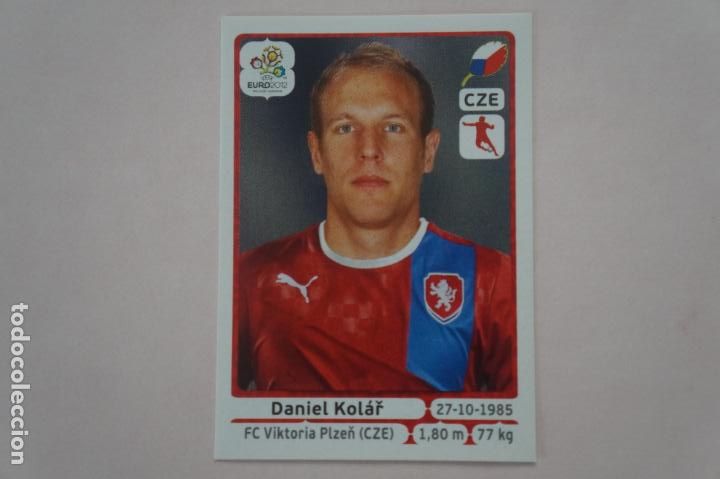 Football Stickers: CROMO DE FUTBOL KOLAR DE REP. CHECA SIN PEGAR N&ordm; 152 EUROCOPA 2012 DE PANINI *****LEER