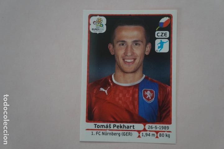 Football Stickers: CROMO DE FUTBOL PEKHART DE REP. CHECA SIN PEGAR N&ordm; 161 EUROCOPA 2012 DE PANINI *****LEER