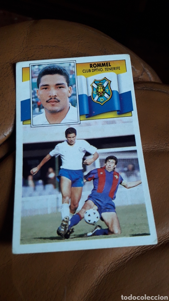 Figurine di Calcio: Rommel Fern&aacute;ndez Tenerife liga 1990 1991 90 91 ediciones este