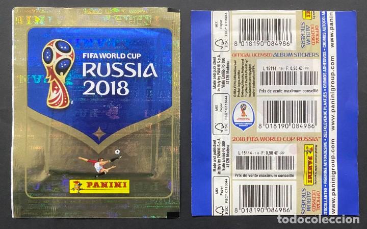 Cromos de F&uacute;tbol: SOBRE DE CROMOS SIN ABRIR MUNDIAL RUSIA 2018 18 VERSION FRANCIA PANINI