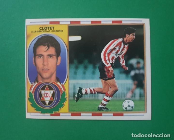 Cromos de f&uacute;tbol: CLOTET - LOGRO&Ntilde;&Eacute;S - EDICIONES ESTE 1996-97 - 96/97 - Foto 1