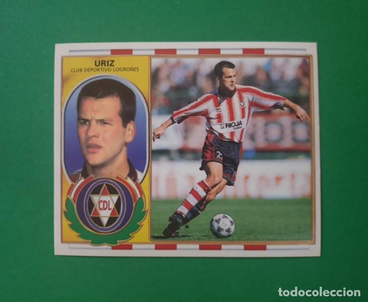 Cromos de f&uacute;tbol: URIZ - LOGRO&Ntilde;&Eacute;S - EDICIONES ESTE 1996-97 - 96/97 - Foto 1