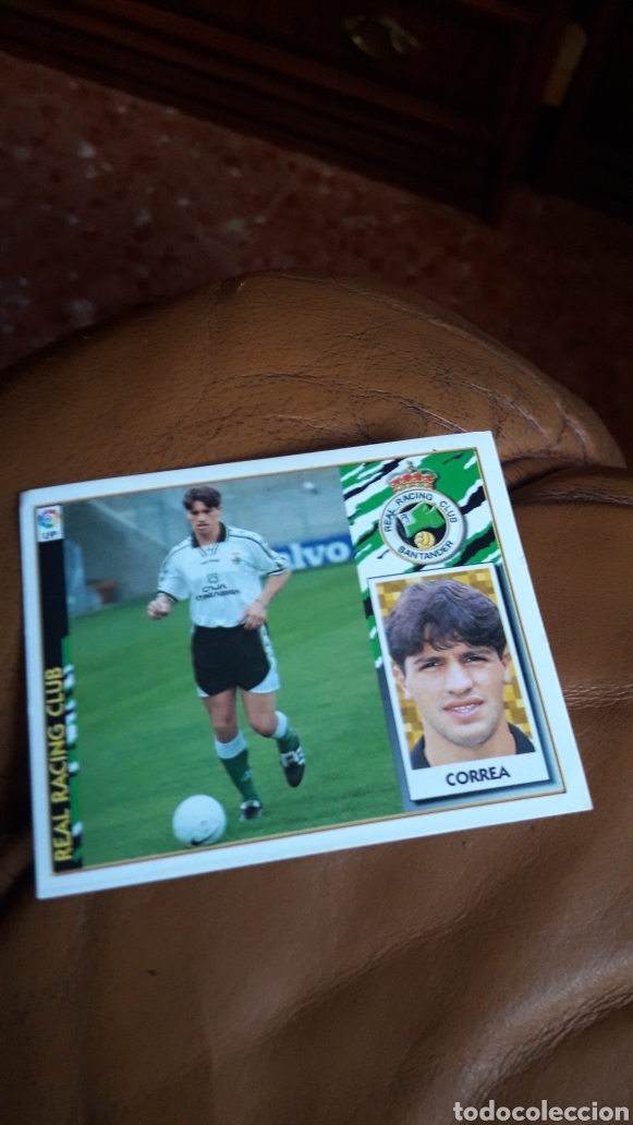 Cromos de Futebol: Correa Racing de Santander liga 1997 1998 97 98 ediciones este