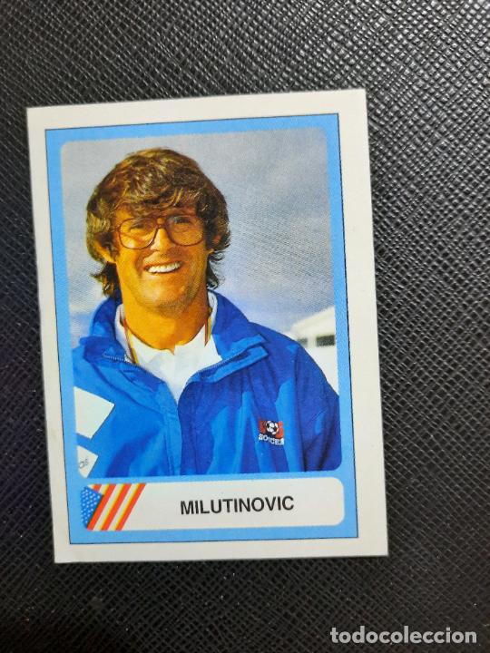 Cartes &agrave; collectionner de Football: MILUTINOVIC USA USA 1994 ESTADIO MUNDIAL WORLD CROMO FUTBOL LIGA 94 SIN PEGAR - 182 E