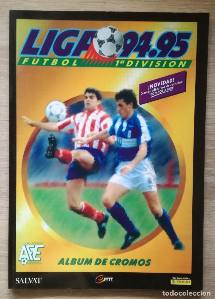 Cromos de F&uacute;tbol: &Aacute;lbum Campeonato de Liga 1994/95 Re-edici&oacute;n Facs&iacute;mil, Este, Panini, Salvat