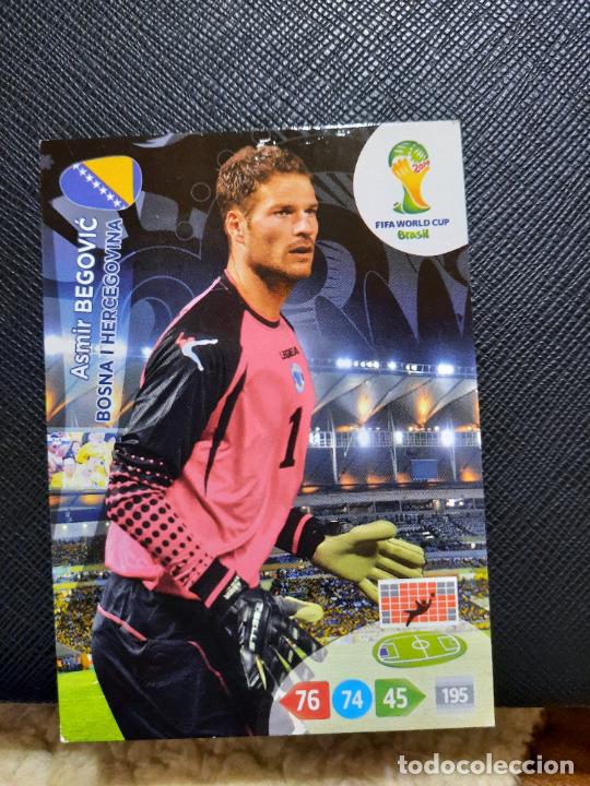 Cromos de F&uacute;tbol: BEGOVIC BOSNIA ADRENALYN BRASIL 2014 MUNDIAL CROMO FUTBOL 14 - PG3 - A22