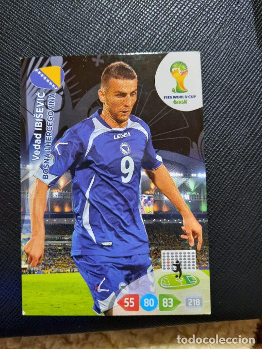 Cromos de F&uacute;tbol: IBISEVIC BOSNIA ADRENALYN BRASIL 2014 MUNDIAL CROMO FUTBOL 14 - PG3 - A22