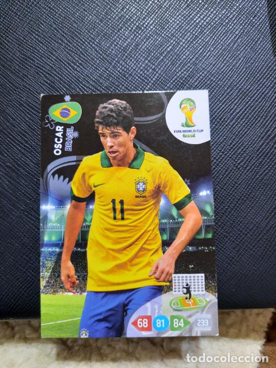 Cromos de F&uacute;tbol: OSCAR BRASIL ADRENALYN BRASIL 2014 MUNDIAL CROMO FUTBOL 14 - PG3 - A22