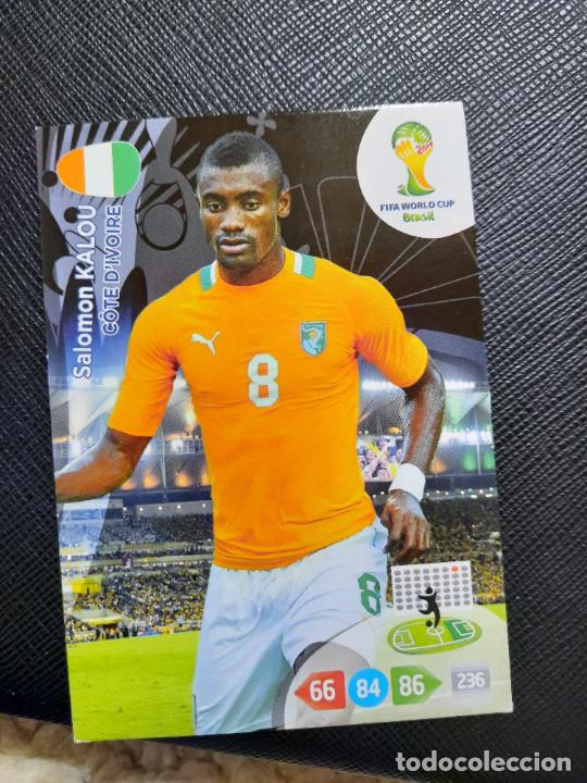 Cromos de F&uacute;tbol: KALOU COSTA DE MARFIL ADRENALYN BRASIL 2014 MUNDIAL CROMO FUTBOL 14 - PG46-54 - A22