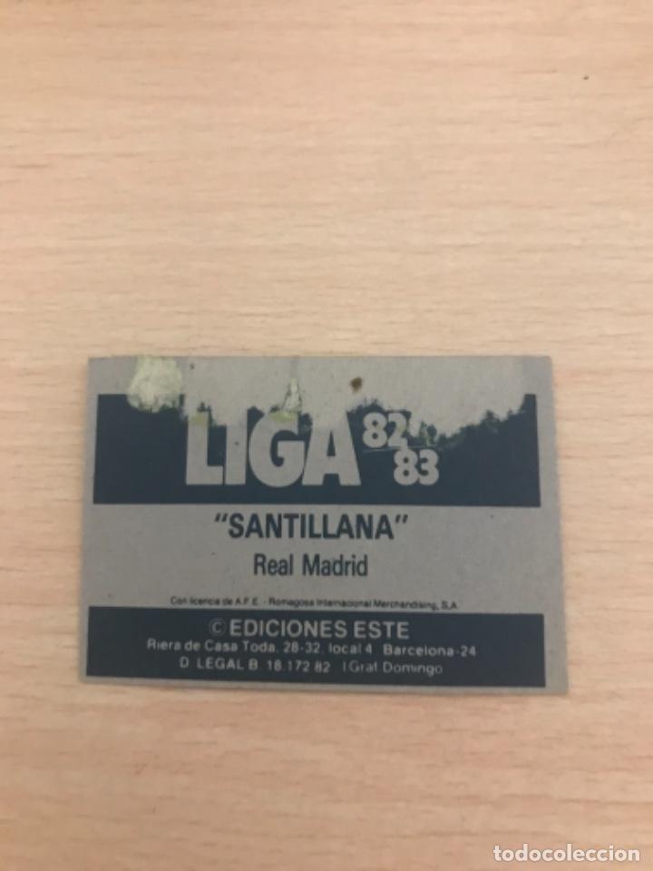 Cromos de f&uacute;tbol: Santillana - Foto 2
