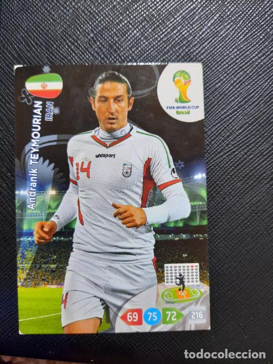 Cromos de F&uacute;tbol: TEYMOURIAN IRAN ADRENALYN BRASIL 2014 MUNDIAL CROMO FUTBOL 14 - PG100 - A22