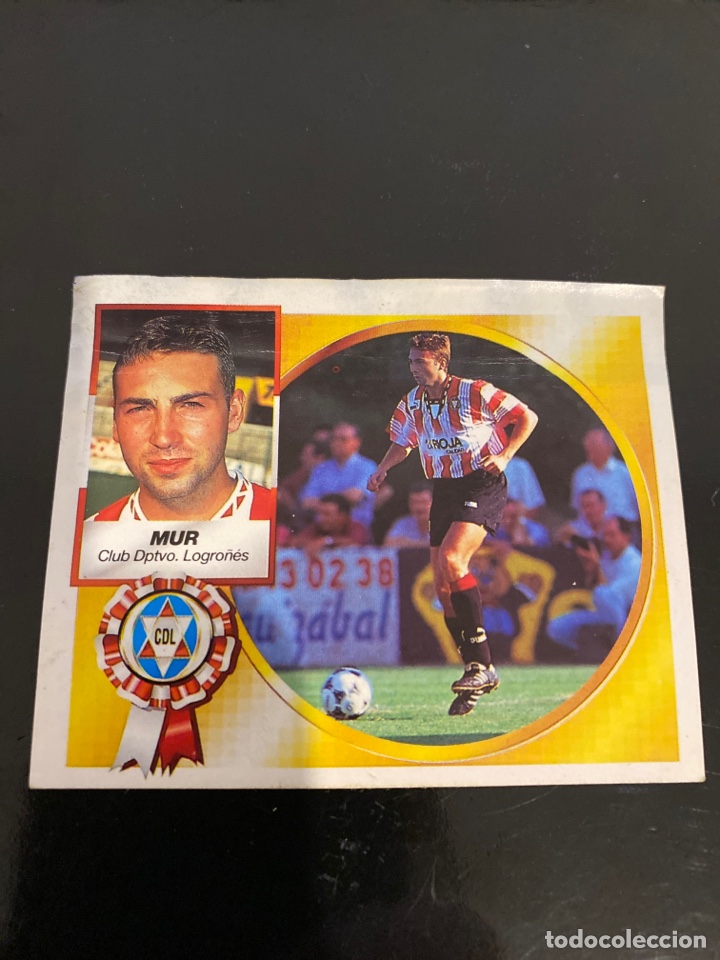 Cromos de f&uacute;tbol: Mur Logro&ntilde;&eacute;s COLOCA LIGA94.95 Ediciones ESTE Recuperado ventanilla - Foto 1