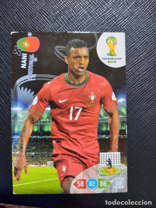 Cromos de F&uacute;tbol: NANI PORTUGAL ADRENALYN BRASIL 2014 MUNDIAL CROMO FUTBOL 14 - PG127- A22