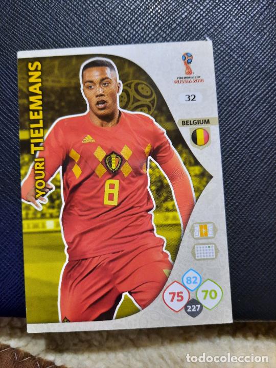 Cartes &agrave; collectionner de Football: TIELMANS BELGICA ADRENALYN RUSIA 2018 MUNDIAL WORLD CROMO FUTBOL 18 - A22 - 32