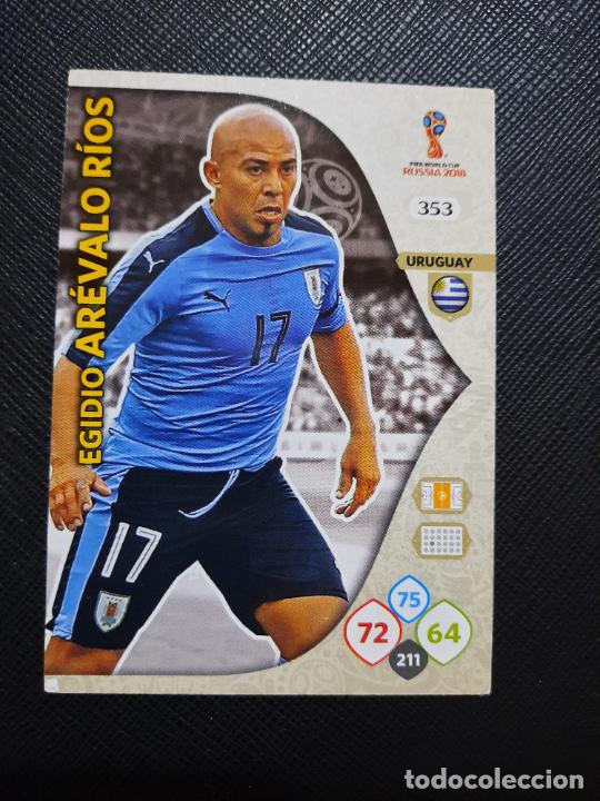 Fu&szlig;ball-Sticker: AREVALO RIOS URUGUAY ADRENALYN RUSIA 2018 MUNDIAL WORLD CROMO FUTBOL 18 - A22 - 353 B