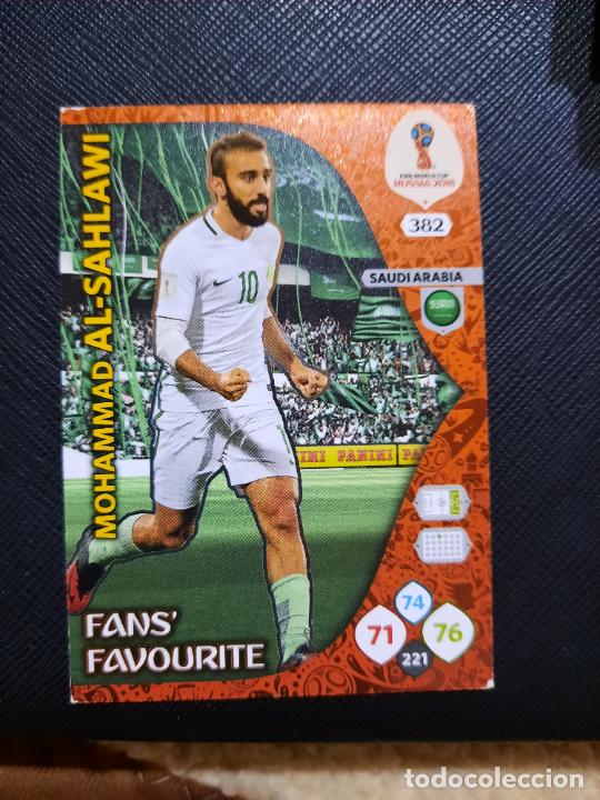Cartes &agrave; collectionner de Football: AL SAHLAWI ARABIA SAUDI ADRENALYN RUSIA 2018 MUNDIAL WORLD CROMO FUTBOL 18 - A22 FANS FAVOURITE 382