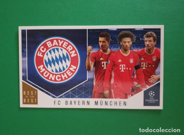 Fu&szlig;ball-Sticker: 107 BAYERN MUNICH - TOPPS BEST OF THE BEST - CHAMPIONS LEAGUE 20/21