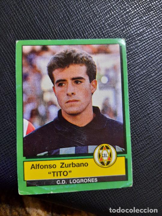 Fu&szlig;ball-Sticker: TITO LOGRO&Ntilde;ES PANINI FUTBOL 90 CROMO FUTBOL LIGA 1990 - SIN PEGAR - 126