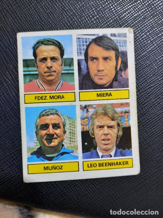 Fu&szlig;ball-Sticker: BEENHAKER MORA MU&Ntilde;OZ ED ESTE 1981 1982 CROMO FUTBOL LIGA 81 82 SIN PEGAR - 1134