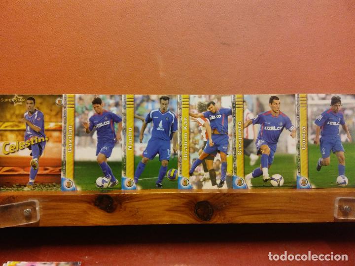 Football Stickers: GETAFE CLUB DE F&Uacute;TBOL. LIGA DE F&Uacute;TBOL PROFESIONAL 2009-2010. LOTE DE CROMOS DE F&Uacute;TBOL