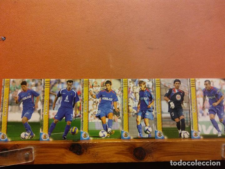 Football Stickers: GETAFE CLUB DE F&Uacute;TBOL. LIGA DE F&Uacute;TBOL PROFESIONAL 2009-2010. LOTE DE CROMOS DE F&Uacute;TBOL