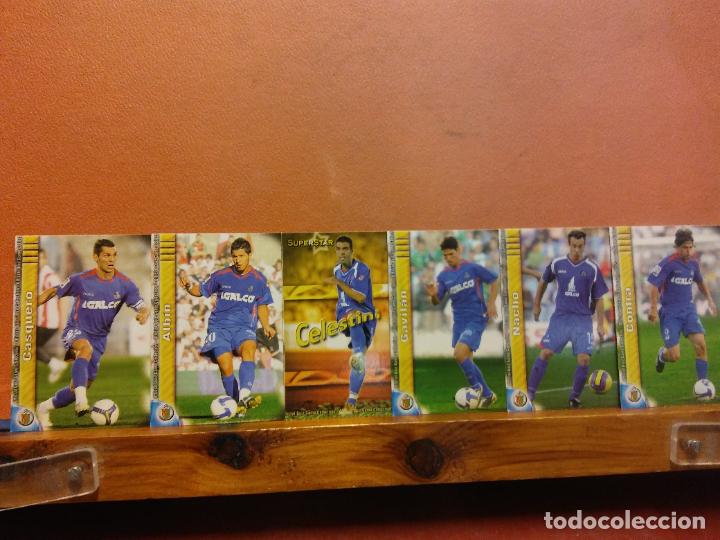 Football Stickers: GETAFE CLUB DE F&Uacute;TBOL. LIGA DE F&Uacute;TBOL PROFESIONAL 2009-2010. LOTE DE CROMOS DE F&Uacute;TBOL