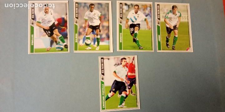 Fu&szlig;ball-Sticker: REAL RACING CLUB. LIGA 2007-08. CROMOS DE FUTBOL NUEVO.