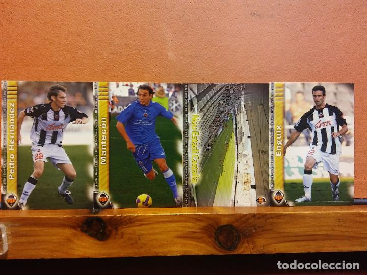 Football Stickers: CLUB DEPORTIVO CASTELL&Oacute;N. LIGA DE F&Uacute;TBOL PROFESIONAL 2009-2010. LOTE DE CROMOS DE F&Uacute;TBOL