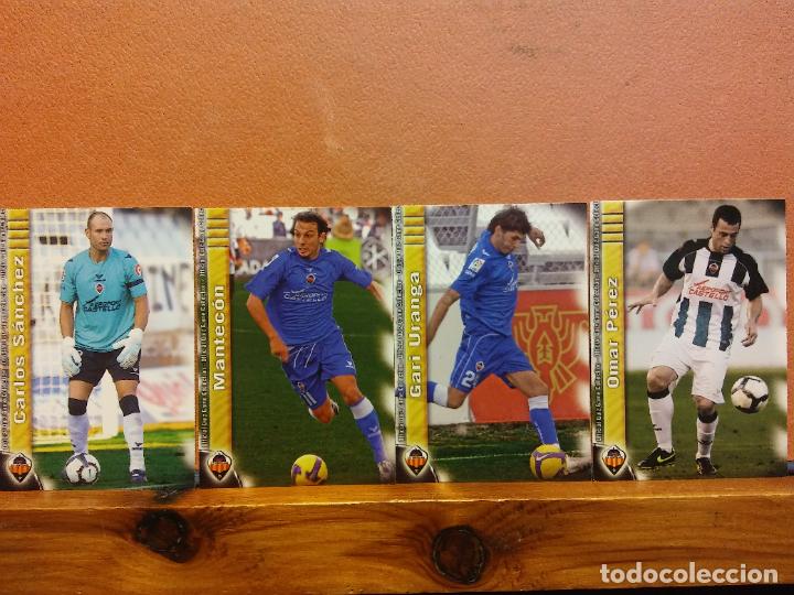 Football Stickers: CLUB DEPORTIVO CASTELL&Oacute;N. LIGA DE F&Uacute;TBOL PROFESIONAL 2009-2010. LOTE DE CROMOS DE F&Uacute;TBOL