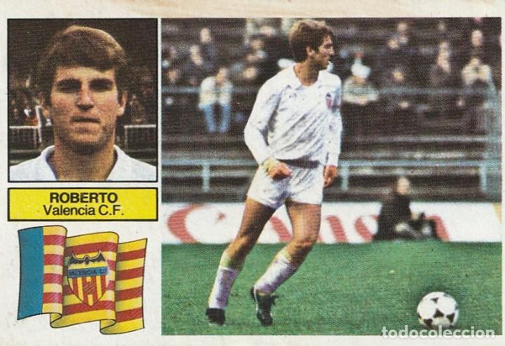 Cromos de f&uacute;tbol: ESTE 82-83 ROBERTO SEGUNDA VERSI&Oacute;N. RECUPERADO - Foto 1
