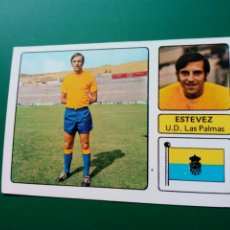 Cromos de Fútbol: (SIN PEGAR NUNCA) FHER LIGA 73 - 74 : ESTEVEZ (U.D. LAS PALMAS) - CAMPEONATO DE LIGA 1973 1974