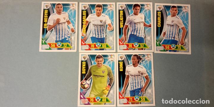 Cartes &agrave; collectionner de Football: M&Aacute;LAGA CLUB DE F&Uacute;TBOL. LA LIGA SANTANDER. ADRENALYN 2016-17. LOTE DE CROMOS NUEVOS.