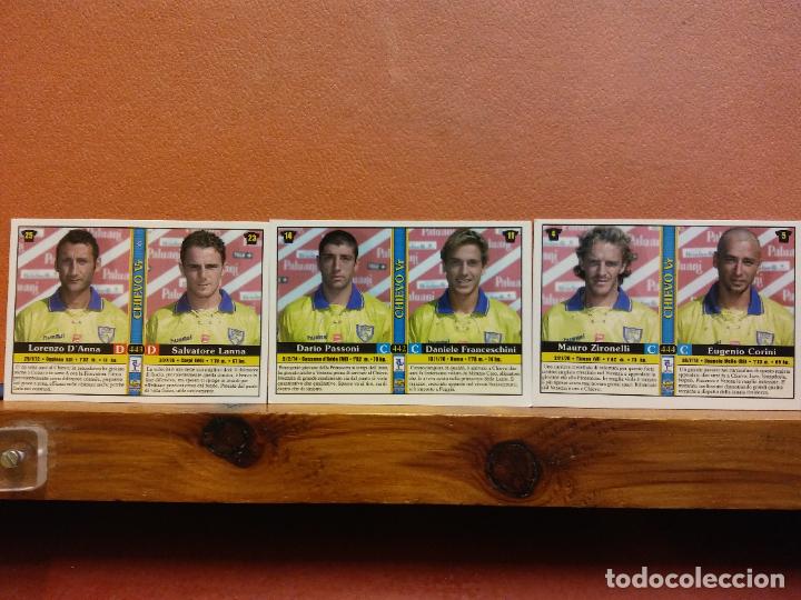 Football Stickers: CHIEVO VR. LIGA ITALIANA 2001. LOTE DE CROMOS DE F&Uacute;TBOL