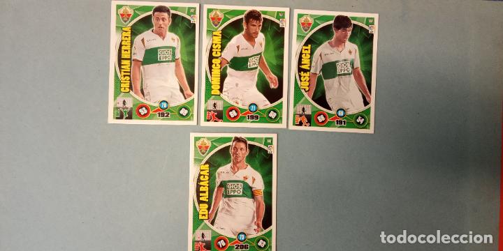 Fu&szlig;ball-Sticker: ELCHE CLUB DE F&Uacute;TBOL. ADRENALYN. LOTE CROMOS DE F&Uacute;TBOL NUEVOS.