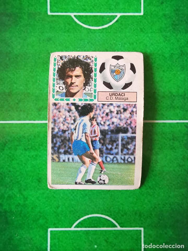 Cromos de Futebol: CROMO FUTBOL LIGA ESTE 83 84 SIN PEGAR 1983 1984 URDACI CD M&Aacute;LAGA