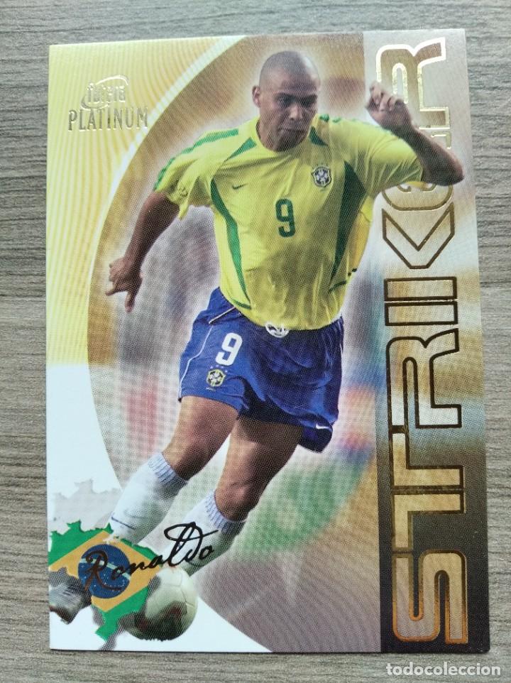 Cromos de f&uacute;tbol: Futera Platinum,Brasil,Ronaldo 2003 - Foto 1
