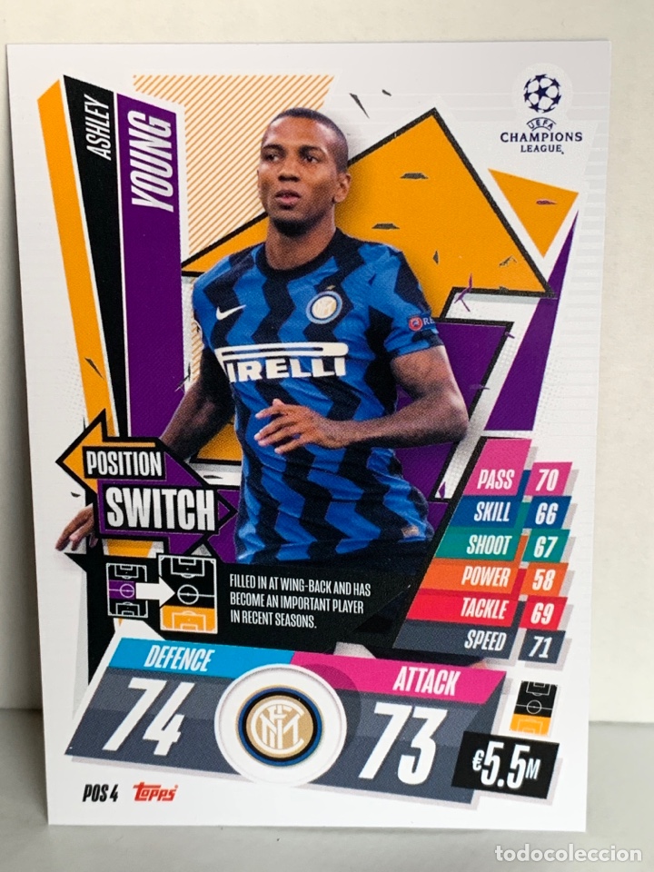 Cromos de f&uacute;tbol: Young Inter Position Switch Match Attax Extra 2021 Topps - Foto 1